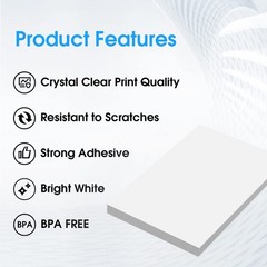 MaxGear 4×6 inch Shipping Address Labels,for Inkjet or Laser Printer, USPS Posta