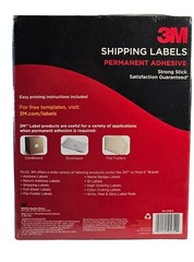 3M 3100-V White Shipping Labels 3-1/3″ x 4″ Laser (Pack of 600) BRAND NEW SEALED