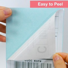 L LIKED 150 PCS 4″x6″ Thermal Shipping Labels, White Perforated & Strong Adhesiv