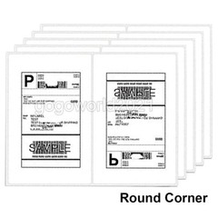 8.5″ x 5.5″ Shipping Labels Rounded Corner Self Adhesive 2 Per 8.5″x11″ Sheet US