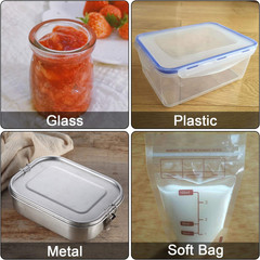 320 Pcs Removable Freezer Labels, Blank White Labels Stickers for Food Container