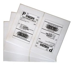 1000 Round Corner Half Sheet Shipping Labels 8.5×5.5 For Laser Inkjet Printer