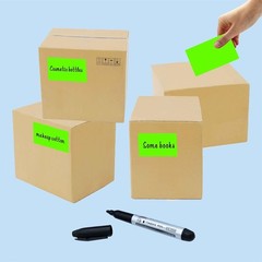 3 x 5 inch Rectangle Sticker Labels, 250PCS Adhesive Color Coding Stickers fo…