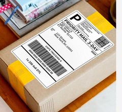 4 Rolls 4″x6″ Direct Thermal Shipping Labels -250 per roll-1000 Labels