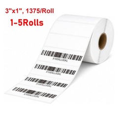 1-5Rolls 1″x3″ Direct Thermal Barcode Address Labels FNSKU/UPC/FBA Sticker
