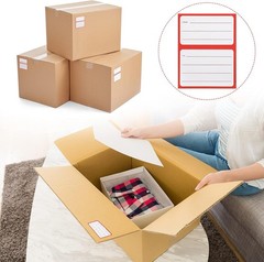 50 Sheets/100 Pcs to from All-Purpose Address Mailing Labels, Self Adhesive Mail