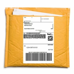 40ROLL 4″X6″ 250P/R Direct Thermal Shipping Label for Zebra LP2824 ZP450 ZP505
