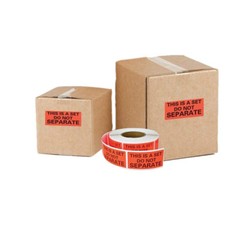 2-10 Rolls Warning Stickers Shipping Mailing Label THIS IS A SET DO NOT SEPARATE
