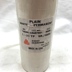 (17,000) Avery Dennison Plain White Permanent Price Labels T06203