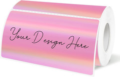 3X2 Inch Pink Direct Thermal Labels for Shipping, Barcodes, Address, Waterproof