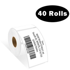40 Rolls Large Shipping Labels 30256 For DYMO 450 LabelWriter 4XL 2-5/16″ x 4″