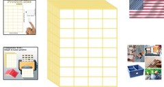 480 Blank Mailing Labels – Durable Self-Adhesive for Easy Printing & Application