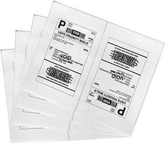 Half Sheet 8.5×5.5 Shipping Labels 2000 Sheets 4000