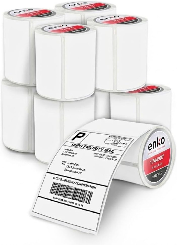4 X 6 Inches 1744907 Address and Shipping Labels Compatible with Dymo Labelwrite