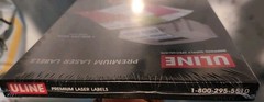 NEW Premium Weather Resist Laser Labels S-14071 2″ Circle White SEALED QTY 2000