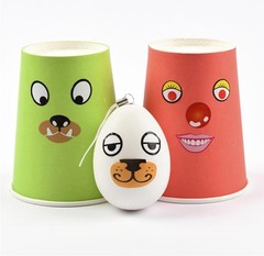 Black White Eye Stickers Labels -2000 Pcs Per Roll