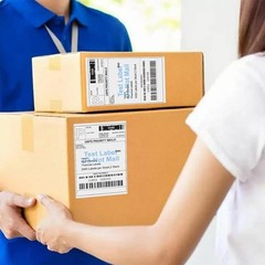 100-Pack 4×6 Thermal Shipping Labels – Perforated for Easy Use & Strong Adhesive