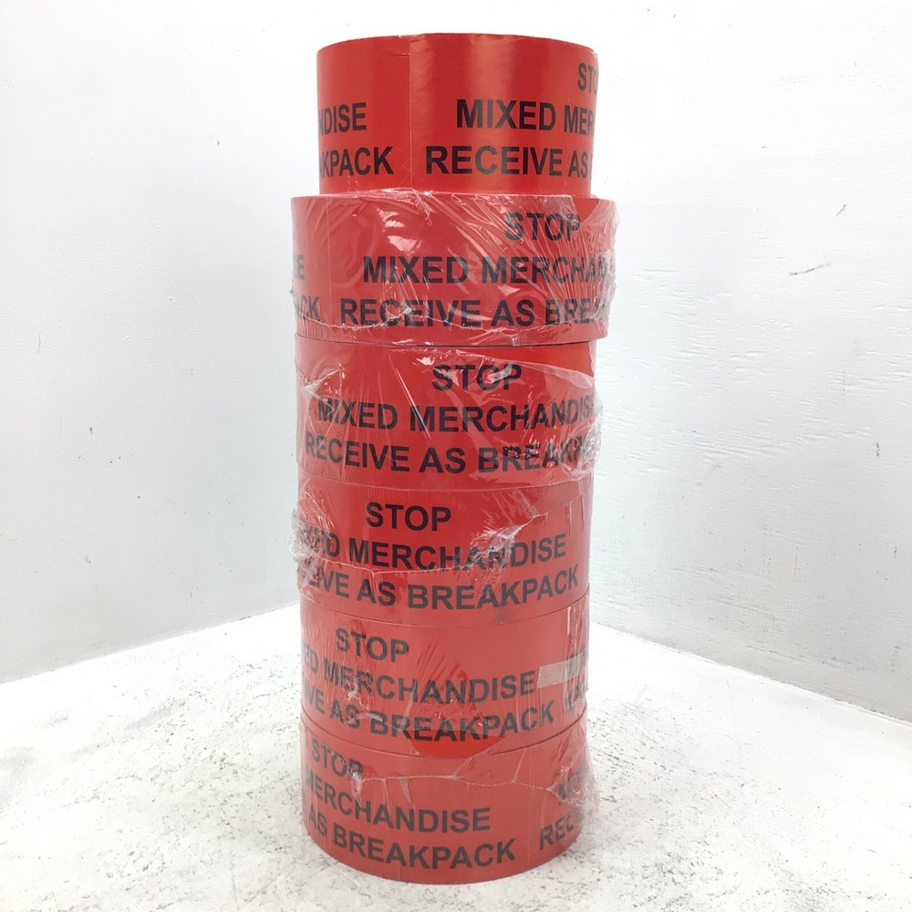Mixed Merchandise Breakpack Label Rolls, 2700+ Labels on 6 rolls