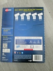 Avery 5161 Easy Peel Address Labels, 1″ Width X 4″ Length, Permanent, 2000 / Box