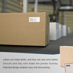BETCKEY- Compatible Dymo30330 (3/4×2) Multipurpose Labels (10 Rolls/5000 Labels)