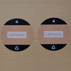 50x Lenovo New Brown Labels Round, Use for Lenovo Laptop Seal Torn Invalid