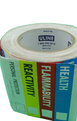 ULINE S-2889 HMIL D.O.T. Labels – 4 x 4″ For Shipping
