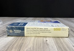 Business Source BSN-26113 Mailing Labels 1″ x 4″ 5000 Count Brand NEW Sealed