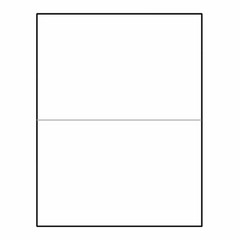Laser Label Sheet, 8-1/2″ x 5-1/2″ Laser Finish, Flat Sheet and Pre-Die Cut