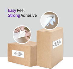 12 Rolls 4×2 Direct Thermal Shipping Labels 9000 Labels for Rollo Zebra Printers