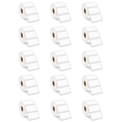 30334 2-1/4″ x 1-1/4″ Multipurpose Barcode Labels Use with DYMO LW 450 15Rolls