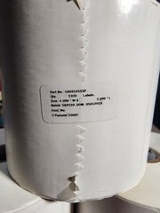 Zebra 4 X 2 in Thermal Transfer Paper Labels Z-Perform 2000T 3 Rolls 10031651SP