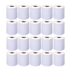 20 Rolls label 4×6 Direct Thermal Shipping 5000 labels Zebra Eltron ZP450 2844