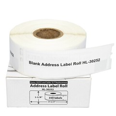 DYMO 30252 Direct Thermal Address Labels (1-1/8″ x 3-1/2″) – (200) Rolls of 350