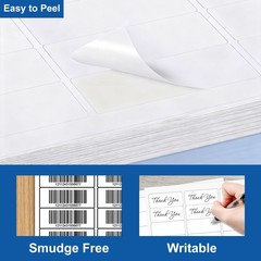 [500 Sheets 15000 Labels] 1” X 2-5/8” Address Mailing Label for Envelope 30-u…