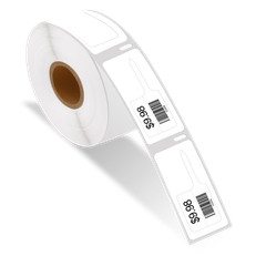 6Rolls 400 Price Tag Jewelry Labels Rat Tail 30373 for Dymo LabelWriter 320