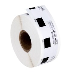 Non-OEM Fits BROTHER DK-1221 Labels + (1) REUSABLE FRAME – (50) Rolls of 1000