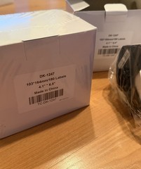 2 Rolls Thermal Paper Shipping Labels 180 Compatible Brother QL-1050 DK-1247