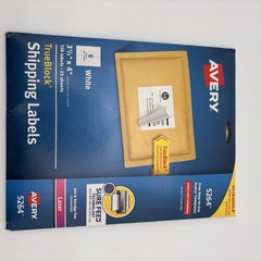Avery 5264 TrueBlock Shipping Labels for Laser Printers 3-1/3″ x 4″ 150 Labels