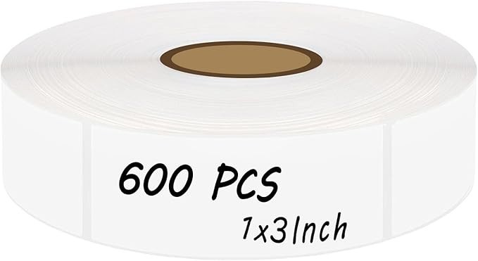 600Pcs Blank Removable Freezer Labels,1X3In Date Label Stickers,No Residue Food