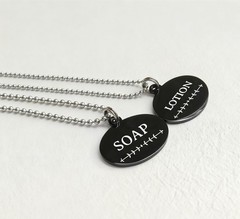 Reusable Stainless Steel Soap Lotion Labels for Bottles Jars Hand Dish Soap D…