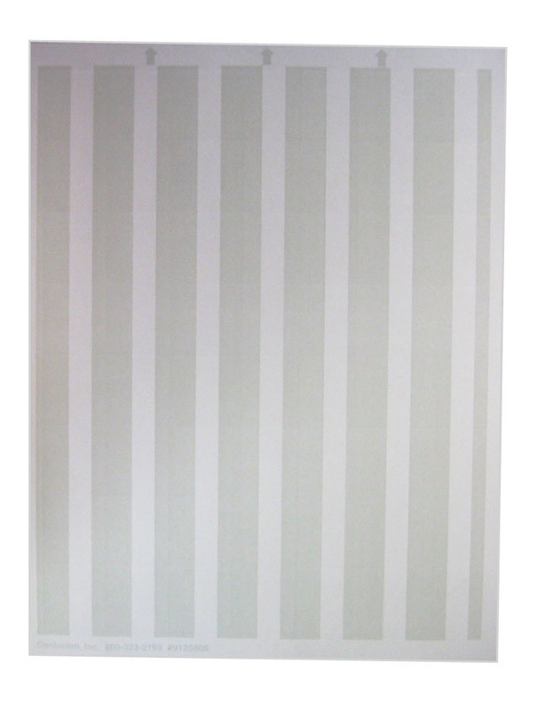 250-Pack CENTURION Gray Laser Printer Bin Tag Labels 1-1/8×1-1/4