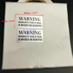 300pcs Labels WARNING WARRANTY VOID Tamper Proof Seal Stickers 1.5” x 0.79”