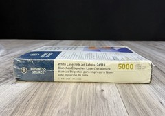 Business Source BSN-26113 Mailing Labels 1″ x 4″ 5000 Count Brand NEW Sealed