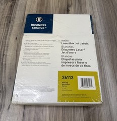 Business Source BSN-26113 Mailing Labels 1″ x 4″ 5000 Count Brand NEW Sealed