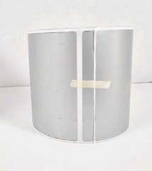 3″ x 5″ Permanent Labels – 250 Count Roll – Silver/Gray Office Labels