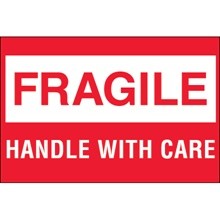 2 x 3″ – “Fragile – Handle With Care” Labels-Pack of 500