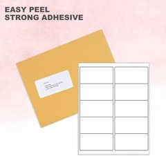 10-UP Address Labels,/Address Mailing Labels 500 Sheets Shipping Sticker Labe…