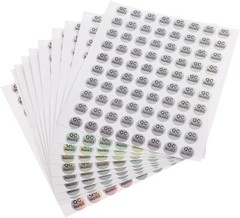 1600 PCS Silver QC Passed Stickers for Warehouse Inventory Quality Control USA!