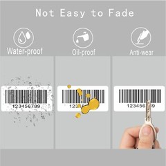 2″ x 1″ Direct Thermal Barcode SKU UPC Labels for Rollo&Zebra LP2824 1300/roll