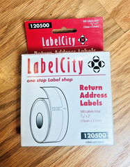 Lot 28 DYMO LabelWriter Labels Address Return Shipping File CD DVD Mixed Sizes